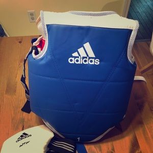 Karaté body protector + m’en groin guard
